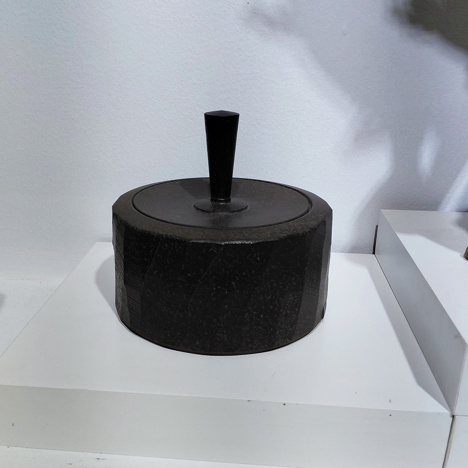 Short Lidded Ceramic Jars by Romulus Craft | Rebecca Myers Collection
