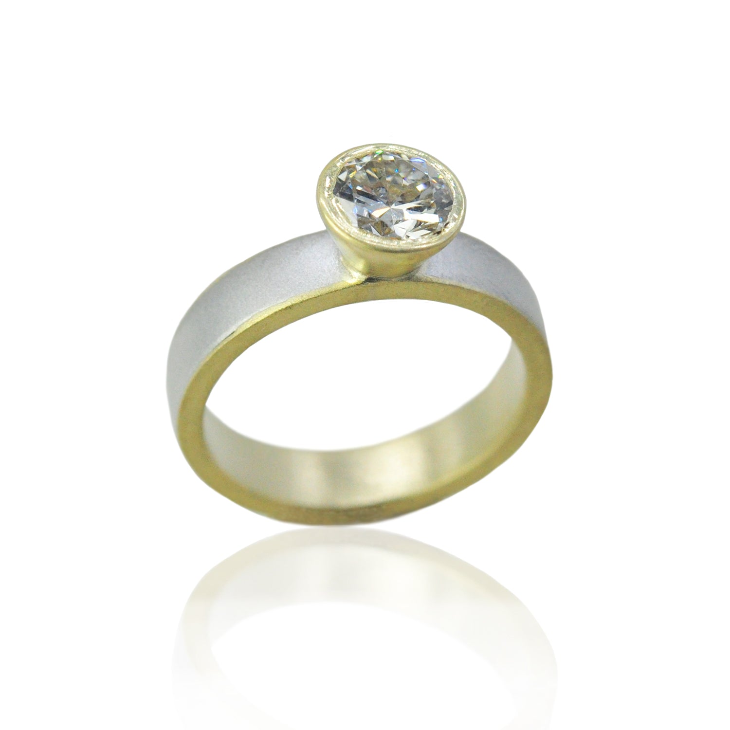 Round Brilliant Cut Solitaire | Rebecca Myers Collection