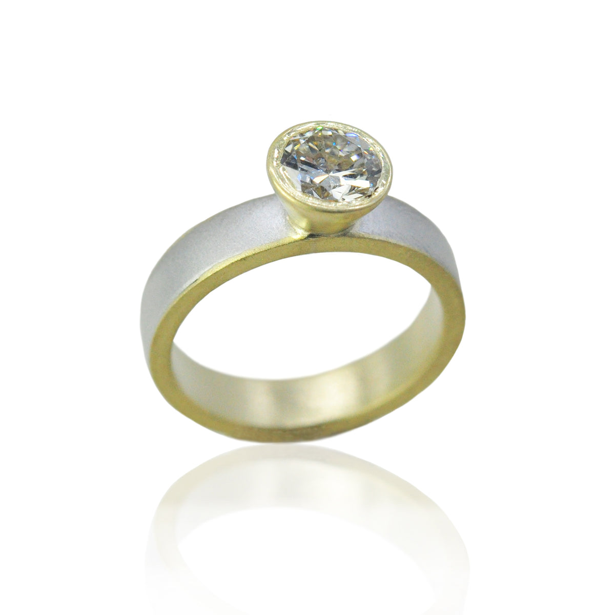 Round Brilliant Cut Solitaire | Rebecca Myers Collection