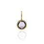 Round Pink Sapphire Slice Charm | Rebecca Myers Collection