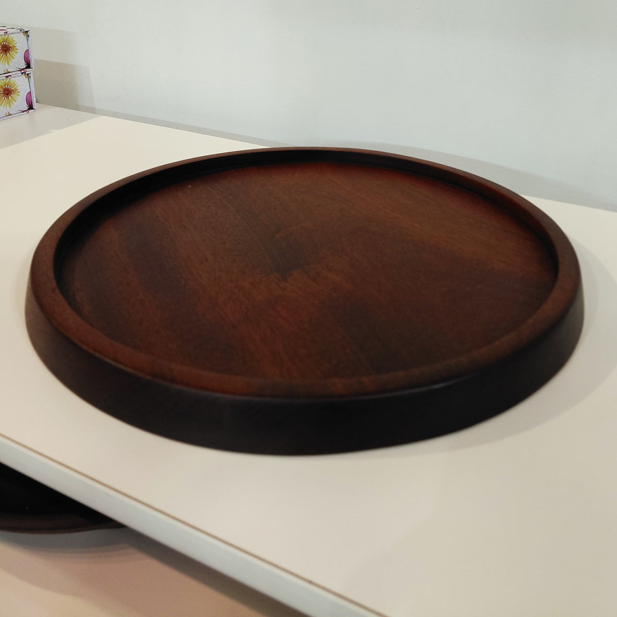 Round Serving Tray by Darryl Patterson | Rebecca Myers Collection