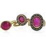 Ruby Halo Rings | Rebecca Myers Collection