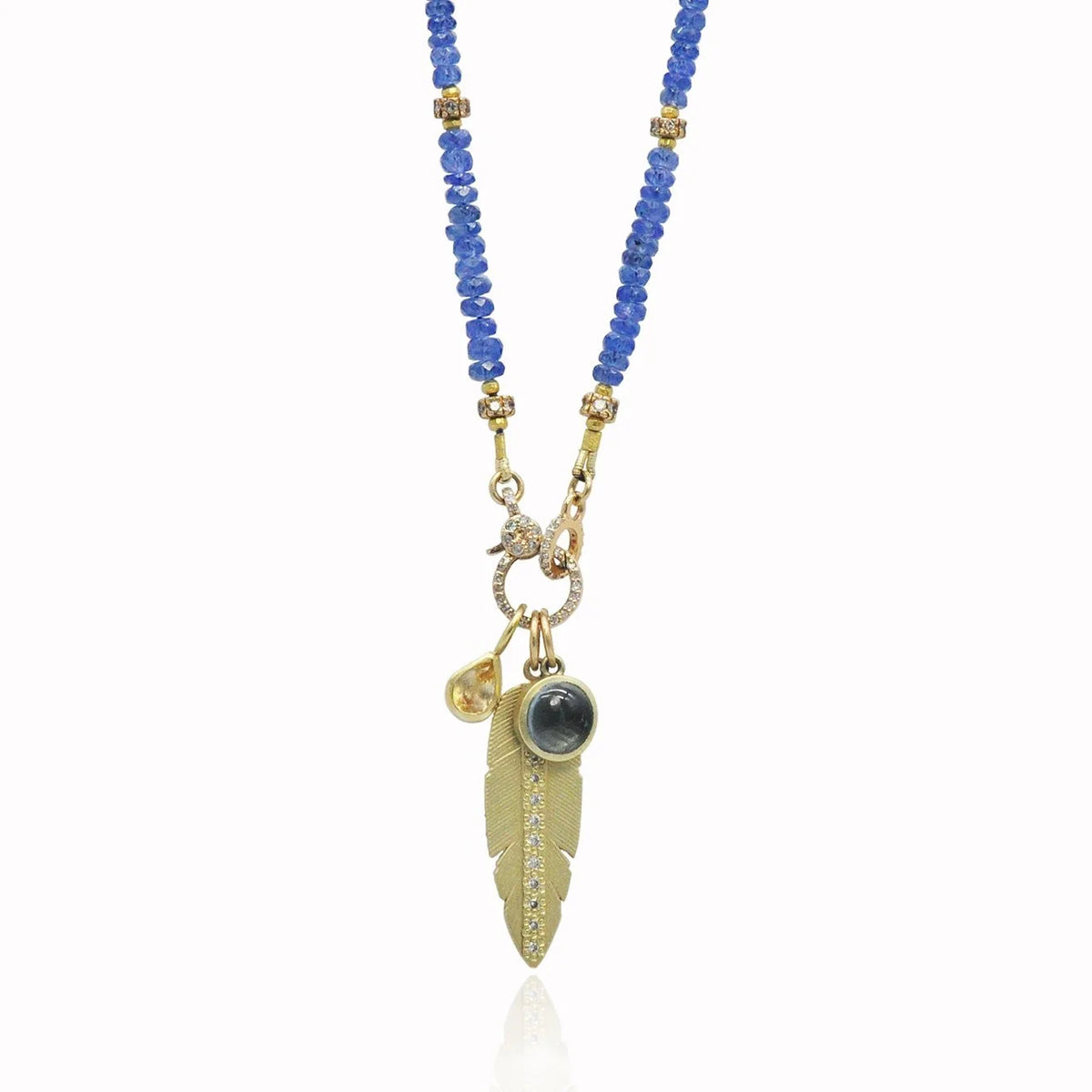 Sapphire Beaded Necklaces | Rebecca Myers Collection