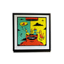 "Tar Tub" Framed & Signed Print by Jeremiah Shalo | Rebecca Myers Collection