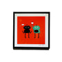 "Wow Neat, Frogberts" Framed & Signed Print by Jeremiah Shalo | Rebecca Myers Collection