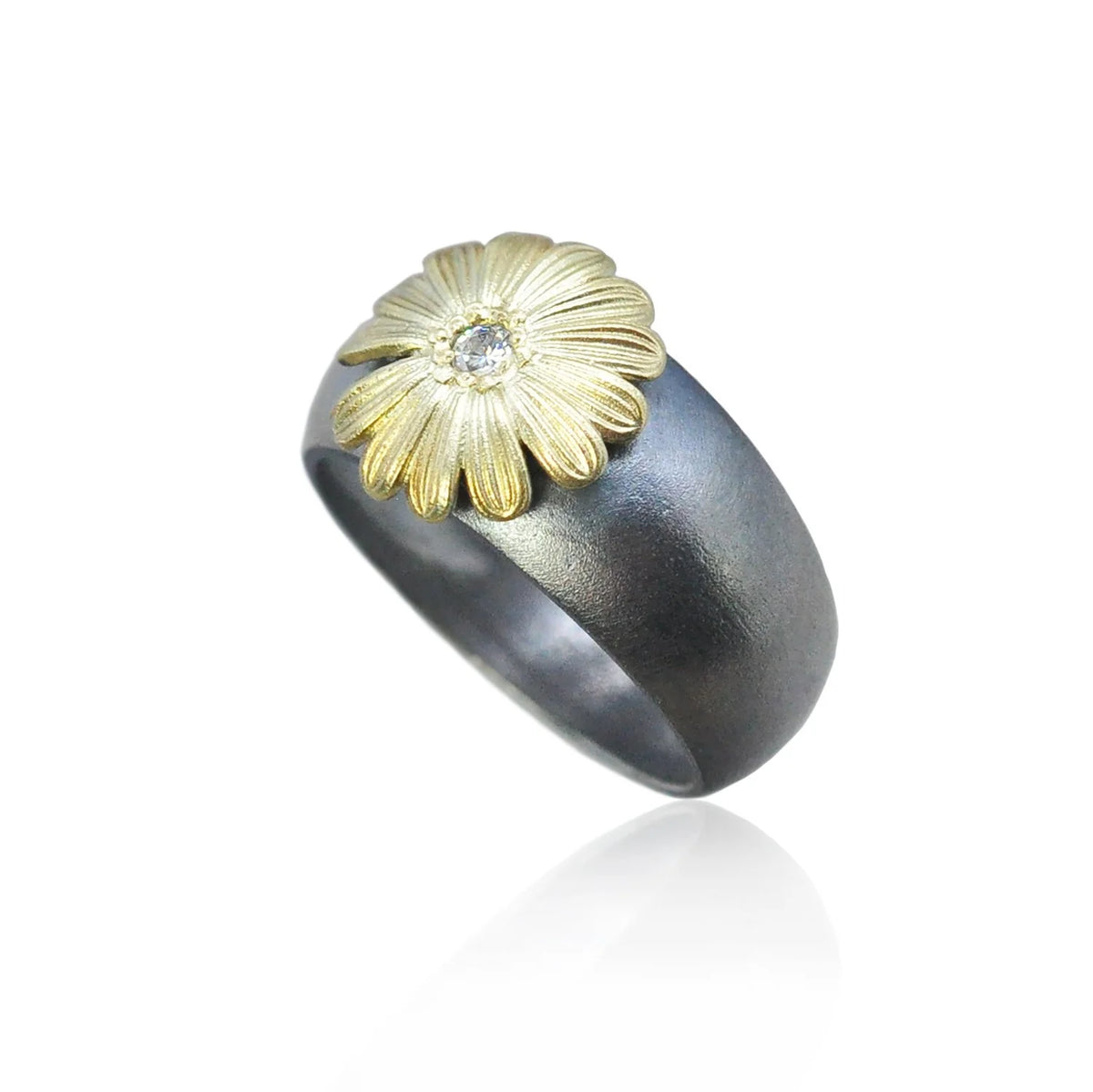 Shasta Daisy on Wide Band | Rebecca Myers Collection