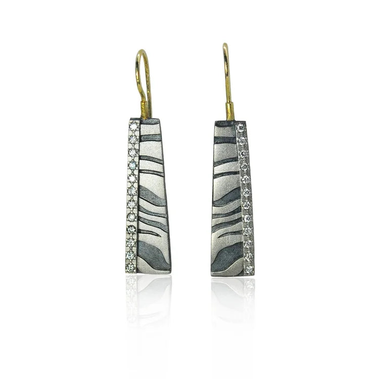 Animal Print Bar Earrings | Rebecca Myers Collection