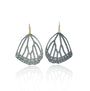 Skeletal Monarch Butterfly Wing Earrings | Rebecca Myers Collection