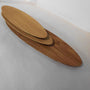 Two Small & One Medium Serving Trays by Darryl Patterson | Rebecca Myers Collection