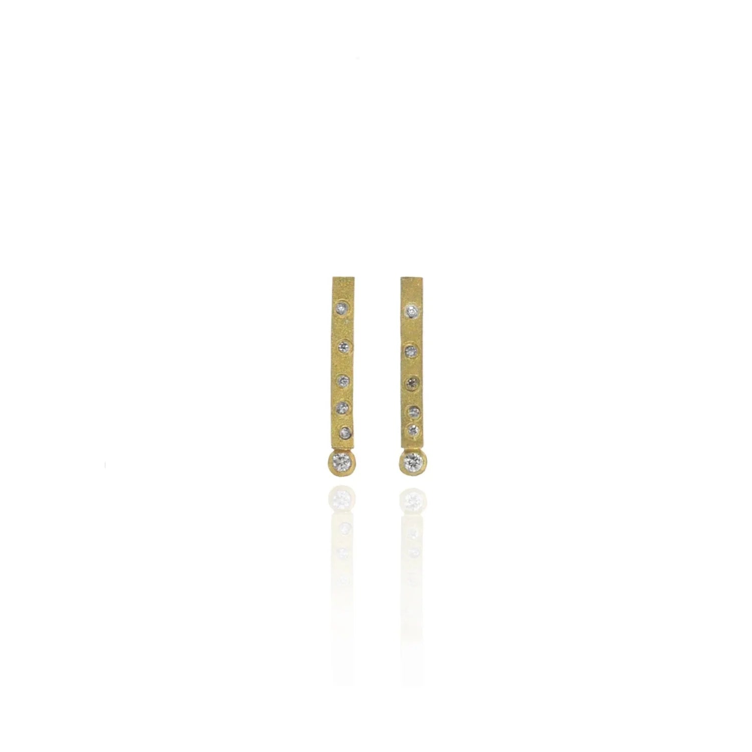 Small Starry Night Bar Earrings | Rebecca Myers Collection