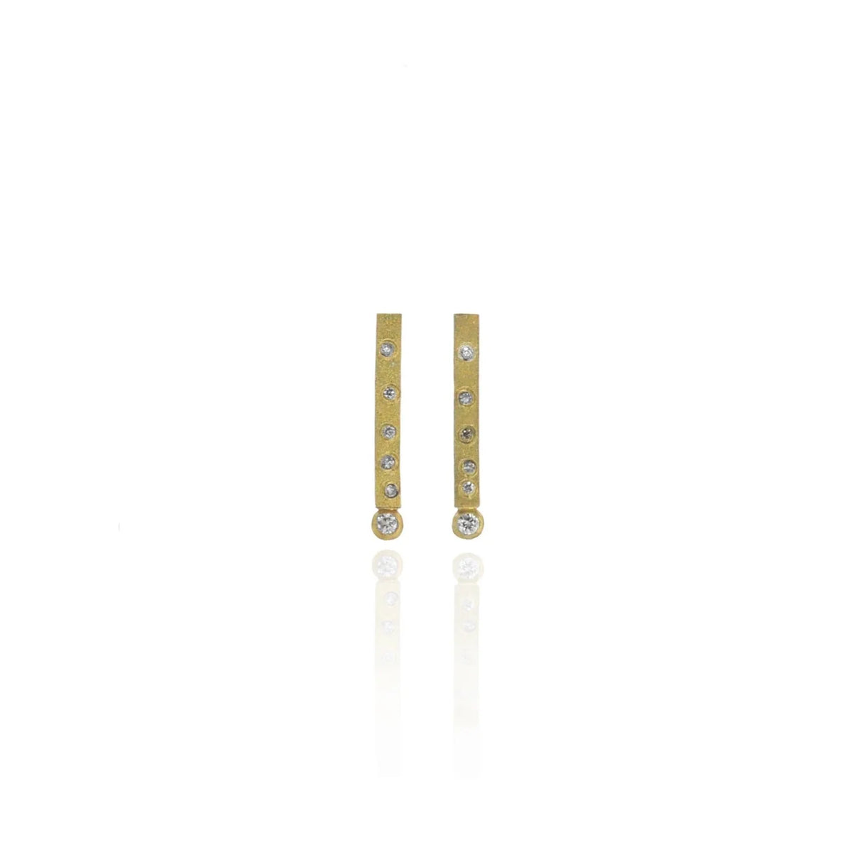 Small Starry Night Bar Earrings | Rebecca Myers Collection