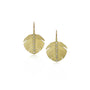 Wide Gold Feather Jewelry Set with Center Diamond Channels | Rebecca Myers Collection