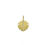 Wide Gold Feather Jewelry Set with Center Diamond Channels | Rebecca Myers Collection