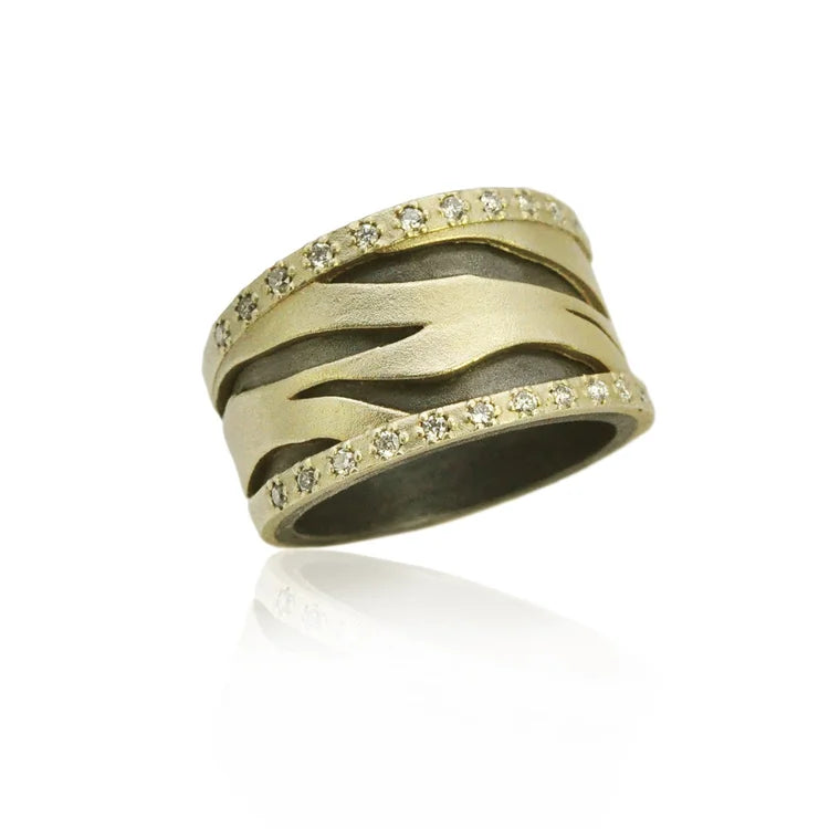 Tiger Print Ring | Rebecca Myers Collection