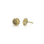 Tiny Shasta Daisy Earrings on posts | Rebecca Myers Collection 