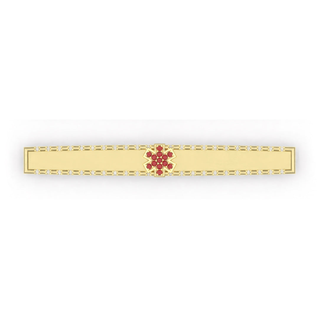Medical Alert Bracelet B - 6mm | Rebecca Myers Collection