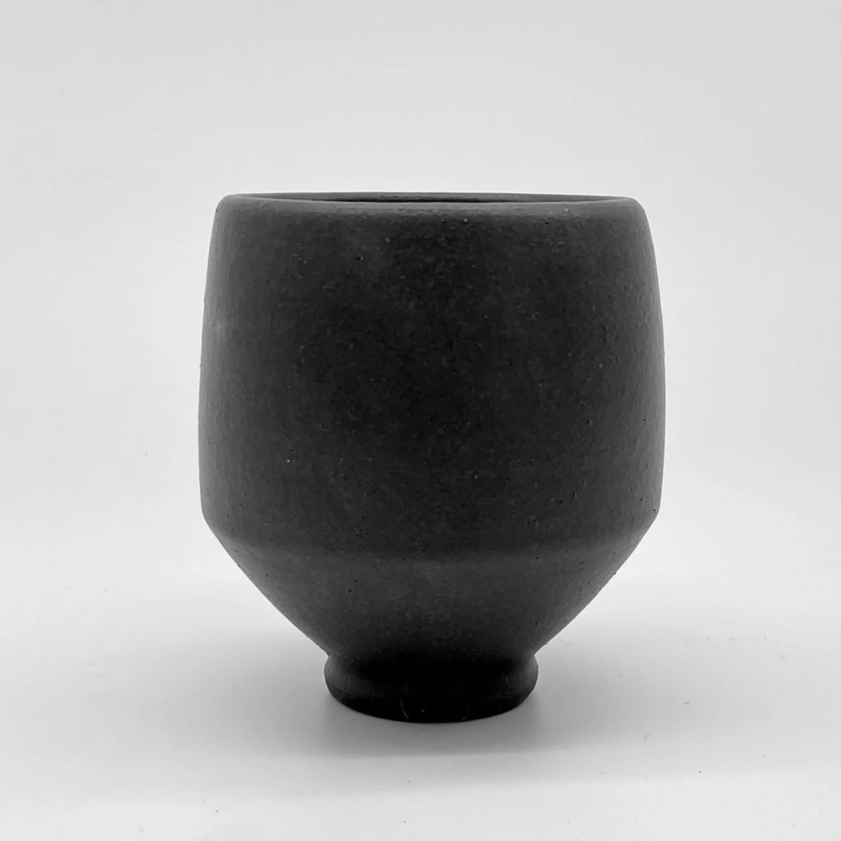 Black Ceramic Wine Cup | Rebecca Myers Collection