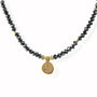 Black Diamond and Gold Bead Necklaces | Rebecca Myers Collections