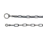 Oblong Link Necklace and Bracelet in Gold, Oxidized Silver with Diamonds | Rebecca Myers Collection