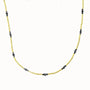 Black Diamond and Gold Bead Necklaces | Rebecca Myers Collections